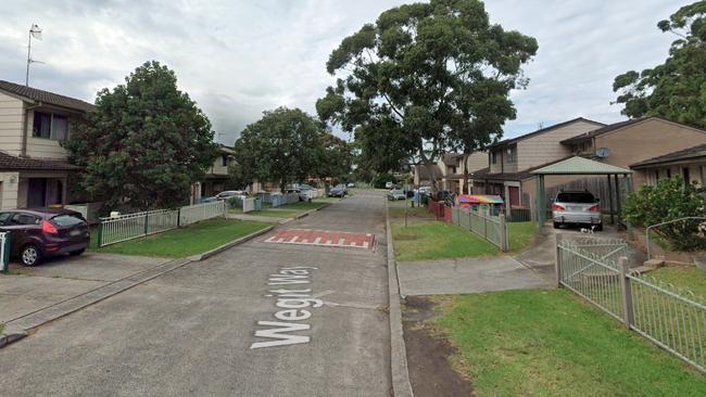 The incident occurred on Wegit Way, Warrawong, on November 22. Picture: Google Maps