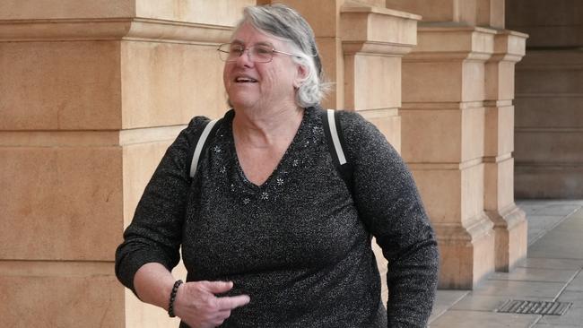 Sandra Patrick said she was relieved there would be no trial. Picture: Dean Martin