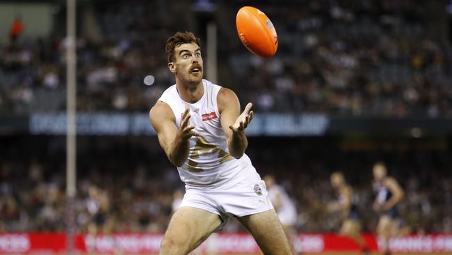 Scott Lycett played for the All Stars in the State of Origin bushfire relief match. Picture: Dylan Burns/AFL Photos via Getty Images