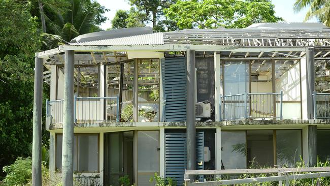 Dunk Island resort was destroyed in 2011 after Cyclone Yasi tore through the region. Picture: Wesley Monts