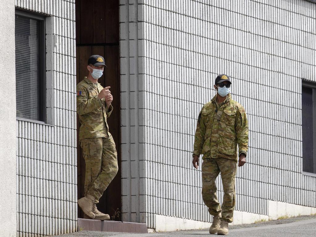 Hotel quarantine has been an arduous process. Picture: Chris Kidd.