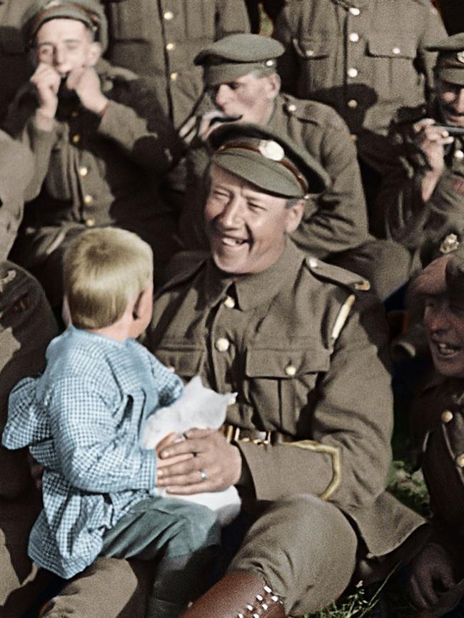 ... and restored and colourised them for a new generation.