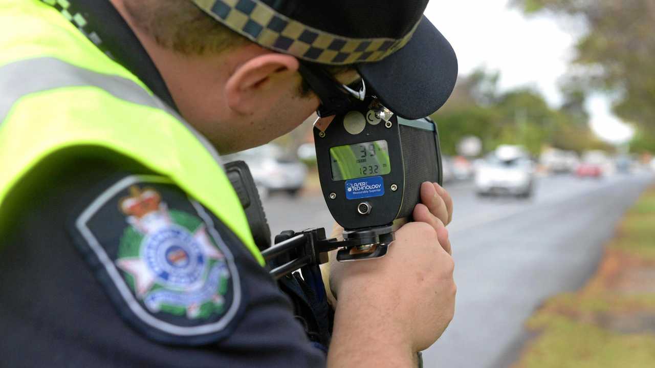 SLOW DOWN: Andrew Gale has gone decades without a speeding fine . . . . until recently. Picture: Mike Knott BUN240816LIDAR1