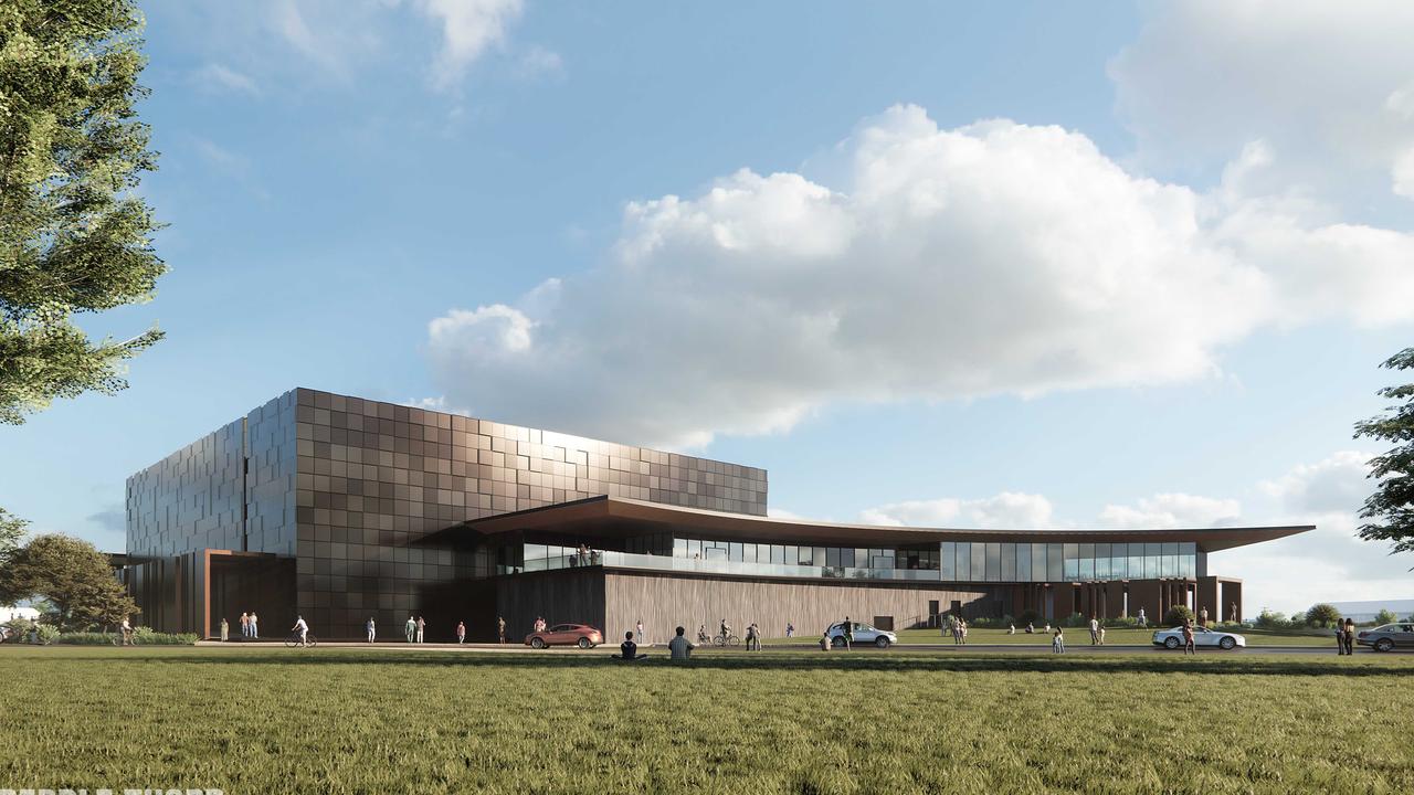 3D renders of what the Devonport Sports Precinct could look like. Picture: Supplied.