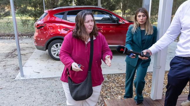 Erin Patterson at her Leongatha home. Picture: Jason Edwards