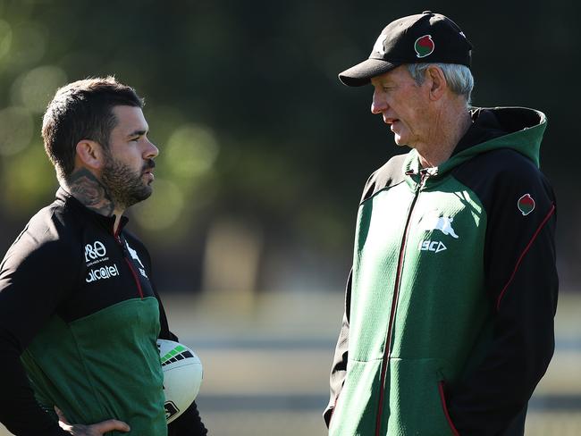 Adam Reynolds appears a narrow favourite to be named the new South Sydney captain. Picture: Brett Costello