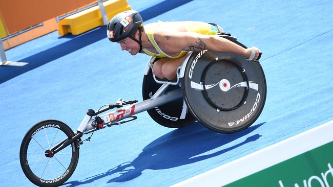 Paratriathlete Nic Beveridge is chasing a spot at the Tokyo Paralympics.