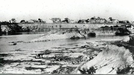 The dangerous waterhole was the site of a number of drownings in Marrickville.