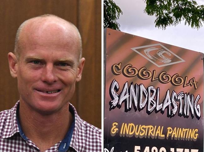 Mayor Glen Hartwig has sold Cooloola Sandblasting