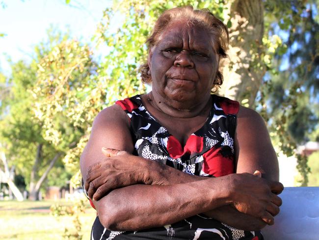 Kumanjayi Walker's grandmother Yamurna Oldfield says there should be more funding for youths to reconnect with culture in Yuendumu. Picture: Jason Walls