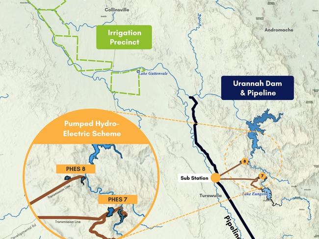 The Urannah Project map. Picture: Contributed