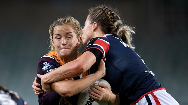 Brisbane Centre Meg Ward Bruised But Never Beaten 