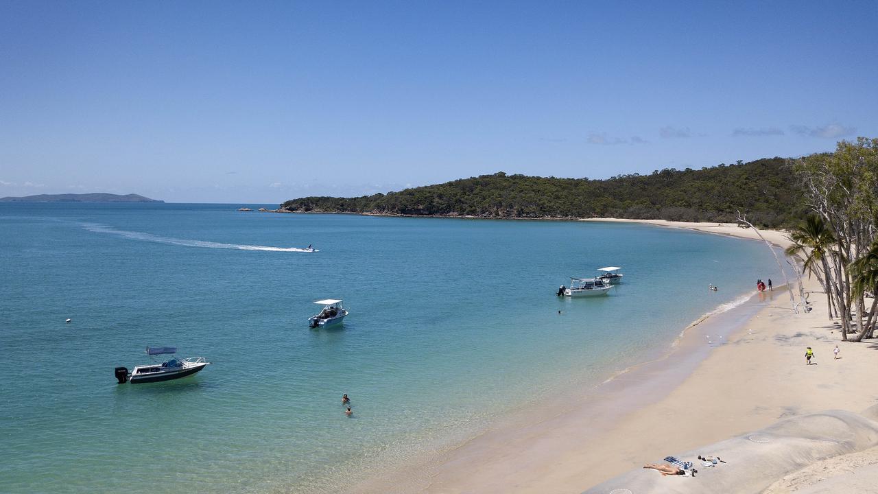 Putney Beach, on Great Keppel Island, has been suggested by Tower Holdings as the site for a marina but the idea is not backed by the indigenous people, the Woppaburra, or environmentalists.