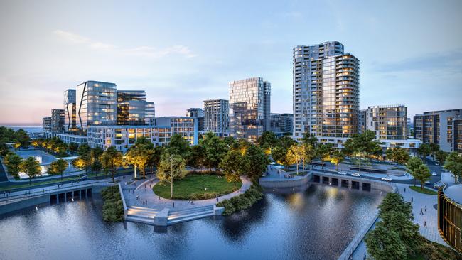 The $500 million new Maroochydore city centre on the Sunshine Coast will have smart technology built into it.