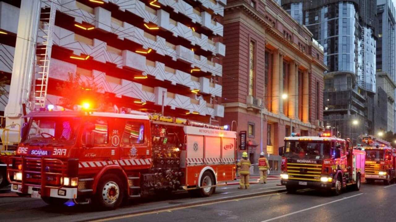 Residents to wait two days to return to fire-ravaged Melbourne high-rise