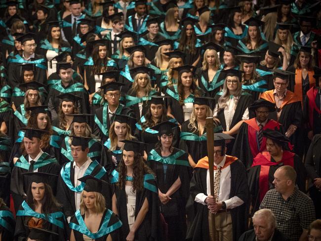 UTAS Graduation at Launceston, Albert Hall, 10th December 2021. Picture: Chris Kidd