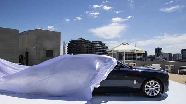 The car’s standard option starts from $628,000, with delivery to Queensland expected in the first quarter of 2021. Picture: Mark Cranitch.