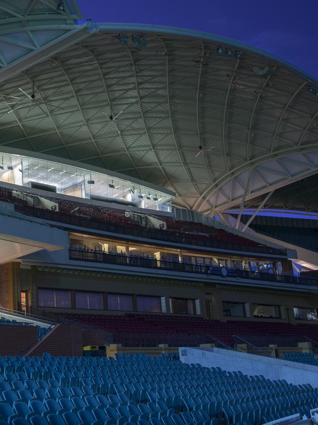 The firm also designed the western grandstand at Adelaide Oval.