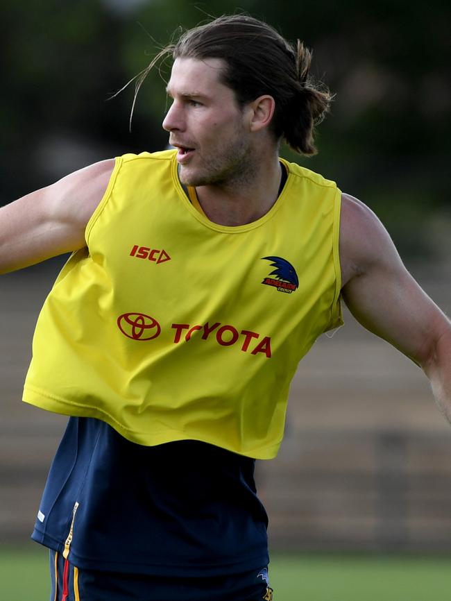 New Crow Bryce Gibbs at training. Picture: Tricia Watkinson