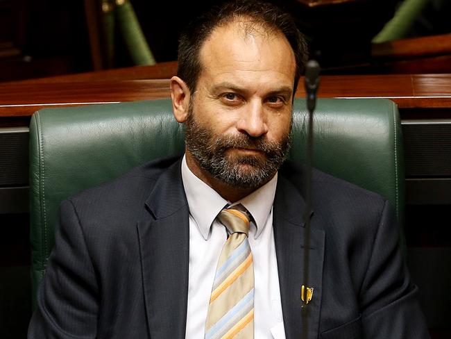 Innocent: Denied he made masturbation gestures in parliament. Picture: Ian Currie
