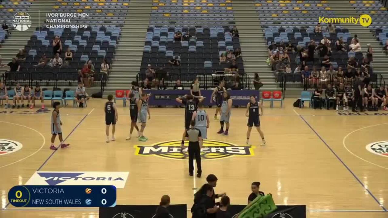 Replay: Victoria v New South Wales (IB Men SF) - 2025 Basketball Australia U20's & Ivor Burge National Championships Day 5