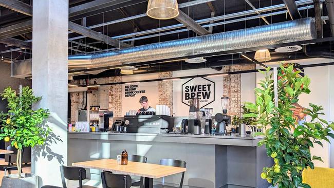 Sweetbrew Coffee House's new Cimitiere Street location in Launceston. Picture: Supplied