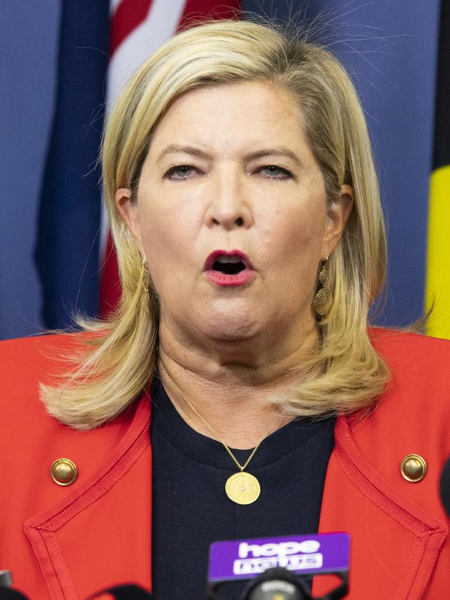 Regional Health and Mental Health Minister Bronnie Taylor.