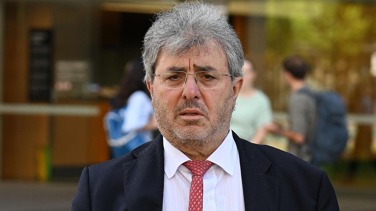 Sam Di Carlo outside the Supreme Court, Brisbane. Pic: Lyndon Mechielsen/Courier Mail