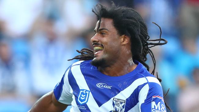 Jayden Okunbor will also miss the match against the Eels. Picture: Chris Hyde/Getty Images