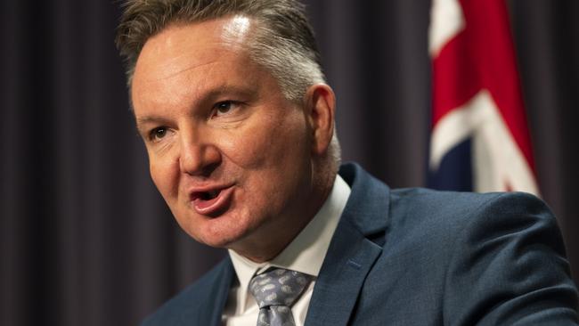 Climate Change and Energy Minister Chris Bowen. Picture: NCA NewsWire / Martin Ollman