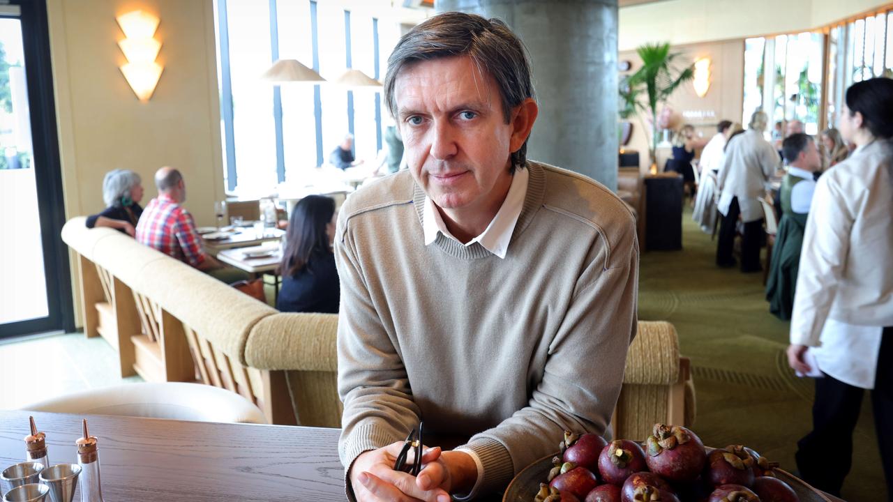 Restaurateur Andrew McConnell at Supernormal in Brisbane City. Picture: Steve Pohlner