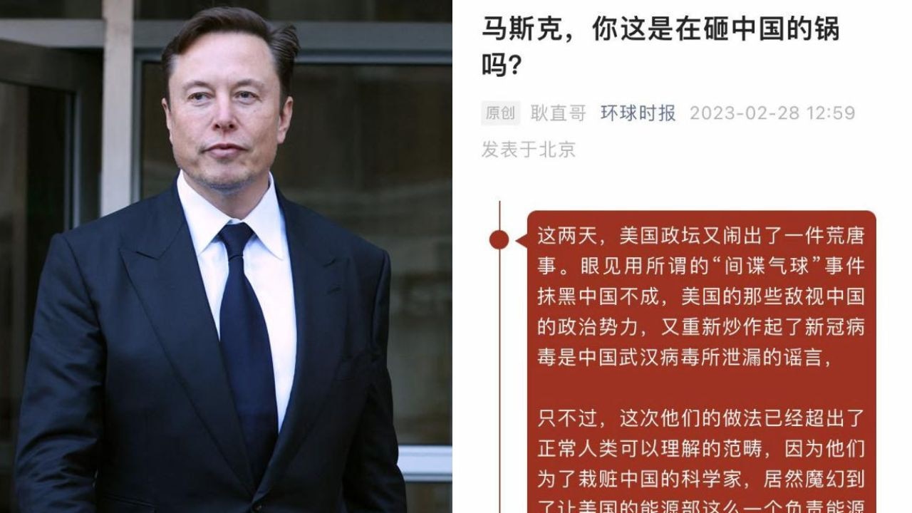 Global Times Slams Elon Musk For Sharing Covid Origin ‘conspiracy ...