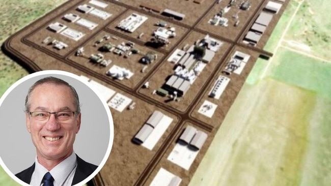 QPM’s non-executive director Stephen Grocott is determined to realise the Townsville Energy Chemicals Hub (TECH) project. Picture: Supplied.