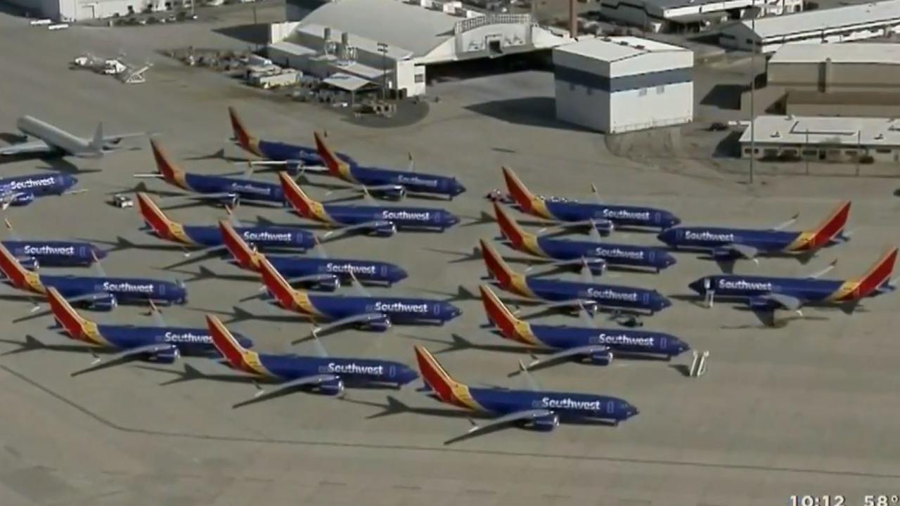 Southwest planes are being sent to a ‘boneyard’ in Victorville. Picture: K-CAL9
