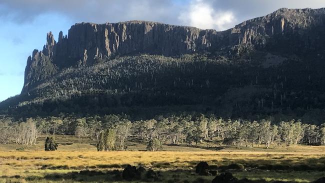 The dramatic peaks of Mt Oakleigh at Cradle Mountain National Park. Picture: Don Defenderfer
