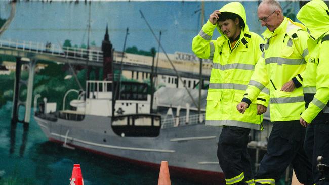 LISMORE, AUSTRALIA - NewsWire Photos - MARCH 9, 2025:  Scenes from the Lismore CBD as floodwater receeds after TC Alfred crossed the Queensland coast and was downgraded to a tropical low.Picture: NewsWire / Glenn Campbell