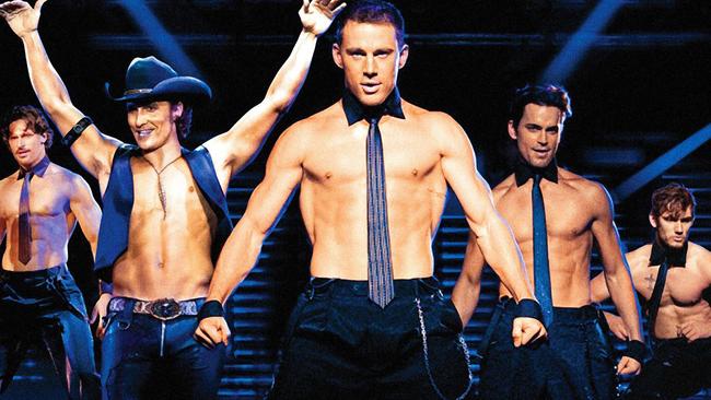 The stripping movies inspired the live Las Vegas show.