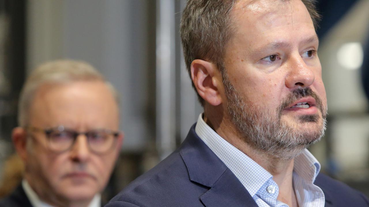 Ed Husic lost his cabinet position in fierce factional negotiations within the Labor Party’s right. Picture: NewsWire / Philip Gostelow