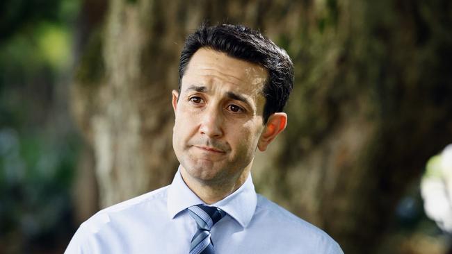 Queensland opposition leader David Crisafulli. Picture: Brendan Radke