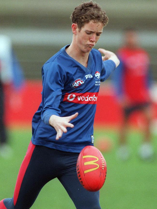 A young Robert Murphy training in 2000.