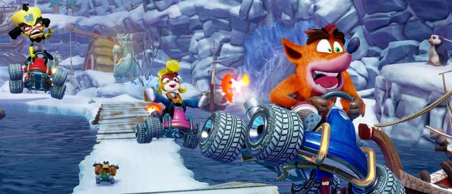 The evening also revealed the imminent remake of Crash Team Racing. Picture: Activision