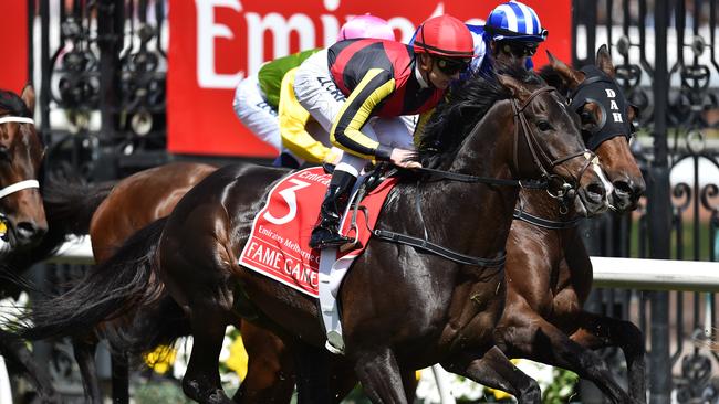 Cup favourite Fame Game could only finish 13. Picture: AAP