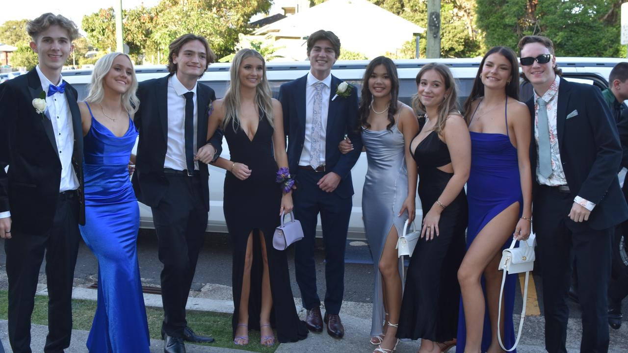 The Limo Squad at the Sunshine Coast Grammar School formal on November 17. Picture: Sam Turner