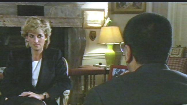 Diana gave a groundbreaking interview to the BBC in 1995 Picture: News Corp