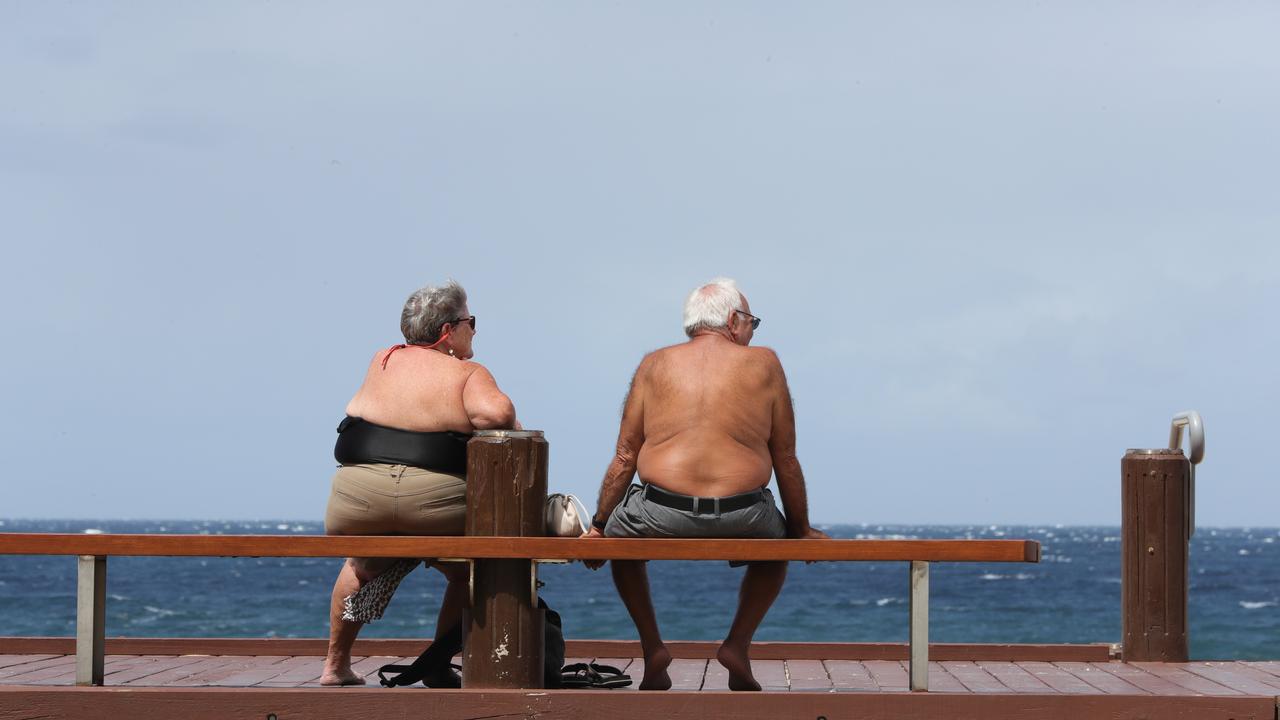 Faces of the Gold Coast, at Broadbeach. Diane and Cosimo Colucci. Picture Glenn Hampson