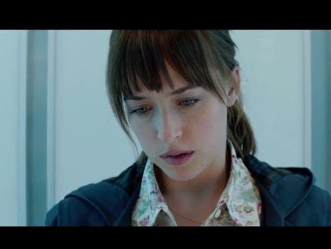 Conflicted...Dakota Johnson stars as naive literature student Anastasia Steele, who is drawn into the enigmatic billionarie’s dark secrets. Picture: Supplied