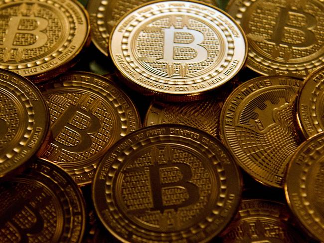 Bitcoin burst out of the shadows in 2017, seducing Wall Street and individual investors alike. Picture: AFP Photo/Karen Bleier