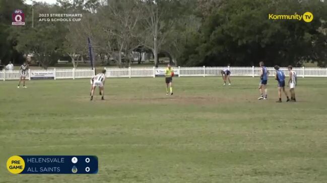 Replay: AFL Queensland Schools Cup SEQ quarter finals - Helensvale SHS v All Saints Anglican College (Senior Male)