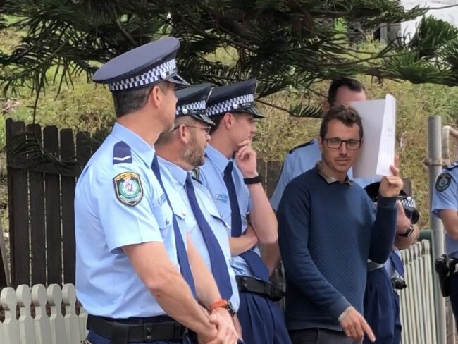 James Liske leaves Kiama Local Court on October 6. Picture: Madeline Crittenden. 