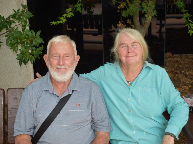 Ron and Diane Hunterford from the Sunshine Coast at the Apple and Grape Festival 2024